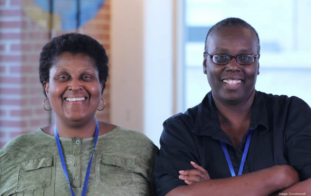 Courtroom5 Founders, Sonja Ebron & Debra Slone